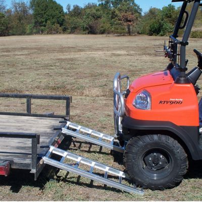 Image showing  2,000 lb. Capacity Load Lite ATV/UTV Trailer Ramps, 2-Pack