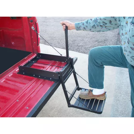 Great Day Truck'N Buddy Truck Running Boards with Bedspread Hitch Steps