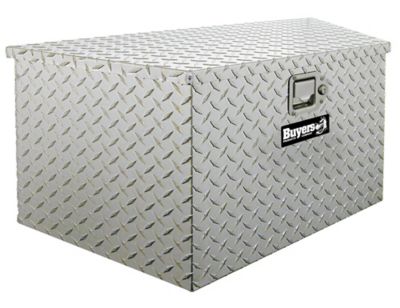 Buyers Products 20.7 in. Diamond Tread Aluminum Trailer Tongue Truck Box