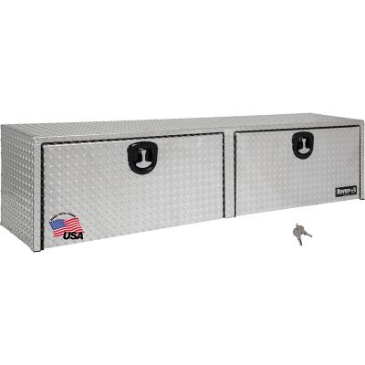 Buyers Products 16 in. x 13 in. x 88 in. Diamond Tread Aluminum Topsider Truck Tool Box