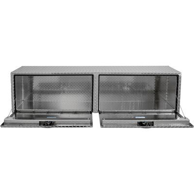 Image showing  16 x 13 x 88in. Diamond Tread Aluminum Topsider Truck Tool Box