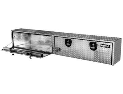 Image showing  16 x 13 x 96in. Diamond Tread Aluminum Topsider Truck Tool Box