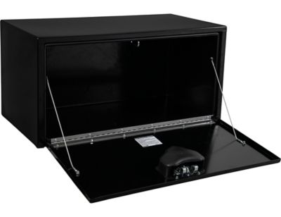 Image showing 7 th Buyers Products Steel Underbody Truck Box with Paddle Latch, 18 x 18 x 30in., Black