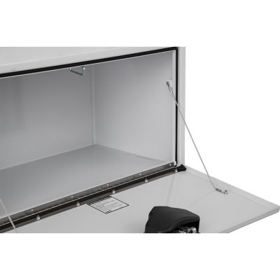 Image showing  Steel Underbody Truck Box with Paddle Latch, 18 x 18 x 24in., White