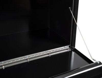 Image showing 6 th Buyers Products Steel Underbody Truck Box with Locking Compression Latch, 18 x 18 x 60in., Black