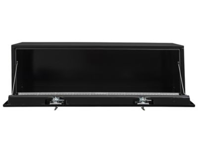 Image showing 9 th Buyers Products Steel Underbody Truck Box with Locking Compression Latch, 18 x 18 x 60in., Black