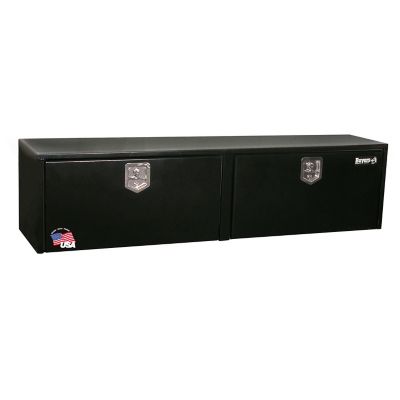 Buyers Products 18 in. x 18 in. x 72 in. Black Steel Underbody Truck Box