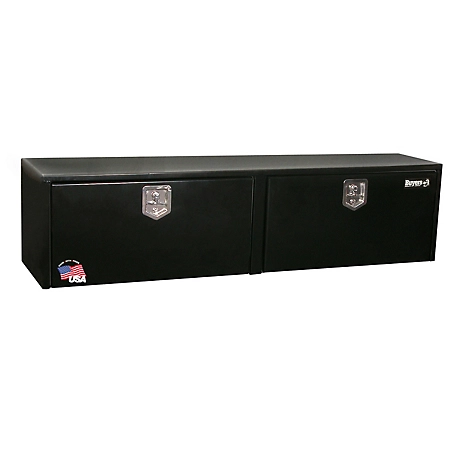 Buyers Products 18 in. x 18 in. x 72 in. Black Steel Underbody Truck Box