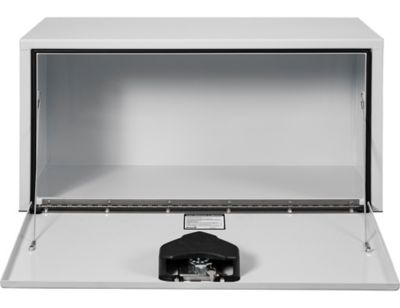Image showing 5 th Buyers Products Steel Underbody Truck Box with T-Handle Latch, 18 x 18 x 36in., White