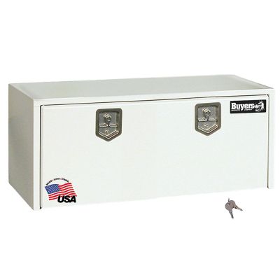 Buyers Products 18 in. x 18 in. x 48 in. White Steel Underbody 