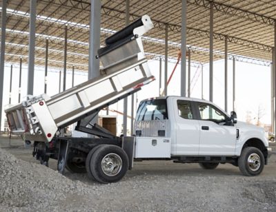 Image showing  Steel Underbody Truck Box with T-Handle Latch, 18 x 18 x 48in., White