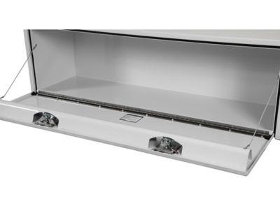 Image showing 5 th Buyers Products Steel Underbody Truck Box with T-Handle Latch, 18 x 18 x 60in., White
