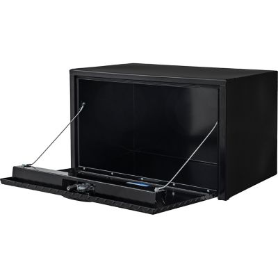 Image showing  Steel Underbody Truck Box with Aluminum Door, 18 x 18 x 24in., Black