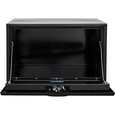 Image showing 8 th Buyers Products Steel Underbody Truck Box with Aluminum Door, 18 x 18 x 30in., Black