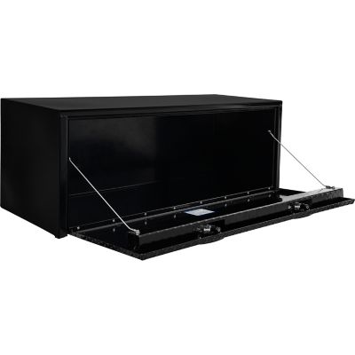 Image showing  Steel Underbody Truck Box with Aluminum Door, 18 x 18 x 48in., Black