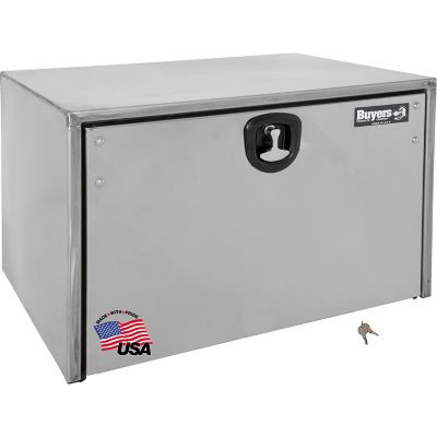 Buyers Products 18 in. x 18 in. x 24 in. Stainless Steel Truck Box with Polished Stainless Steel Door