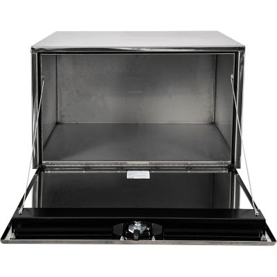 Image showing  Stainless Steel Truck Box with Polished Stainless Steel Door, 18 x 18 x 30in.