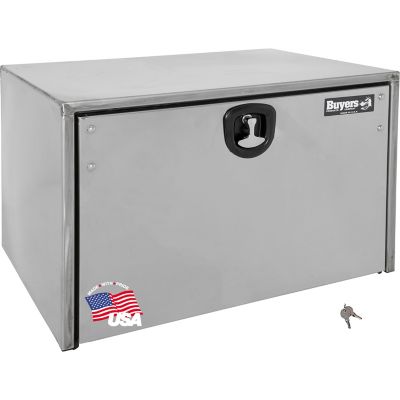 Buyers Products Stainless Steel Truck Box with Polished Stainless Steel Door, 18 in. x 18 in. x 36 in.