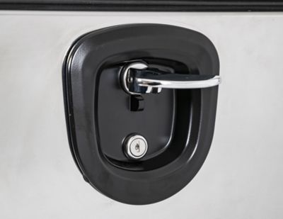 Image showing  Stainless Steel Truck Box with Polished Stainless Steel Door, 18 x 18 x 36in.