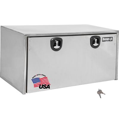 Buyers Products 18 in. x 18 in. x 48 in. Stainless Steel Truck Box with Polished Stainless Steel Door