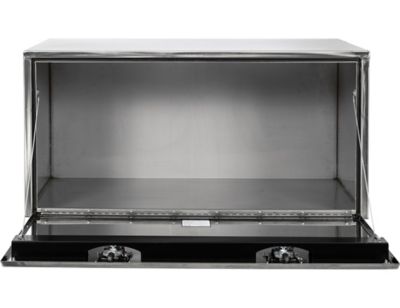 Image showing  Stainless Steel Truck Box with Polished Stainless Steel Door, 18 x 18 x 48in.