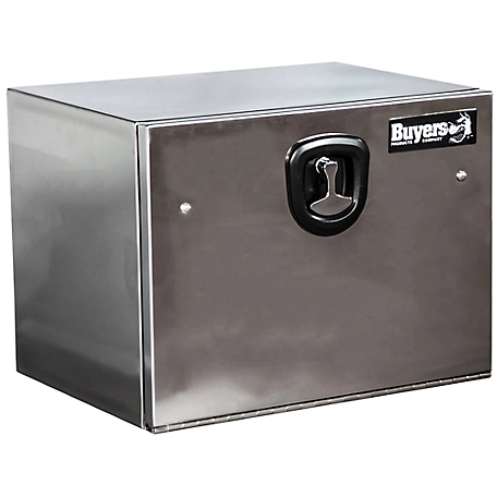 Buyers Products 18 in. x 18 in. x 24 in. Stainless Steel Underbody Truck Box with Stainless Steel Door