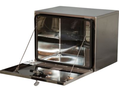 Image showing 2 th Buyers Products Stainless Steel Underbody Truck Box with Stainless Steel Door, 18 x 18 x 24in.