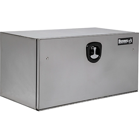 Buyers Products 18 in. x 18 in. x 30 Stainless Steel Truck Box with Door, Highly Polished