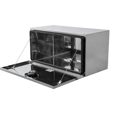 Image showing 5 th Buyers Products Stainless Steel Underbody Truck Box with Polished Door, 18 x 18 x 30in.