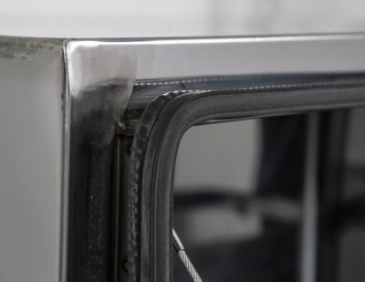 Image showing  Stainless Steel Underbody Truck Box with Stainless Steel Door, 18 x 18 x 48in.