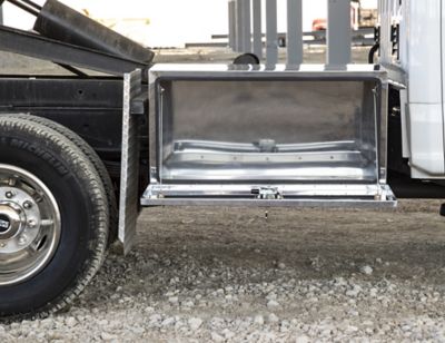 Image showing 5 th Buyers Products Stainless Steel Underbody Truck Box with Stainless Steel Door, 18 x 18 x 48in.