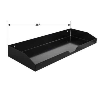 Image showing  Removable Mid-Box Cabinet Tray for 72 in. Black Steel Topsider Truck Box