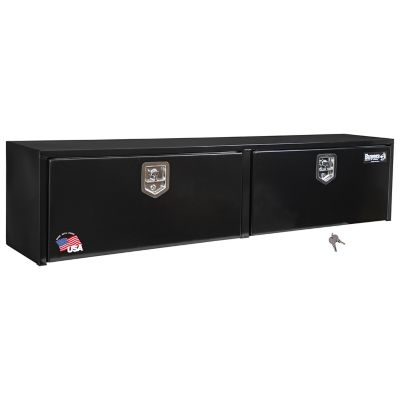 Buyers Products Company 16 in. x 13 in. x 88 in. Black Steel Topsider Truck Tool Box