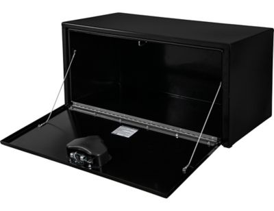 Image showing 5 th Buyers Products Steel Underbody Truck Box with Paddle Latch, 14 x 16 x 24in., Black