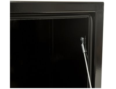 Image showing 9 th Buyers Products Steel Underbody Truck Box with Locking Compression Latch, 14 x 12 x 18in., Black