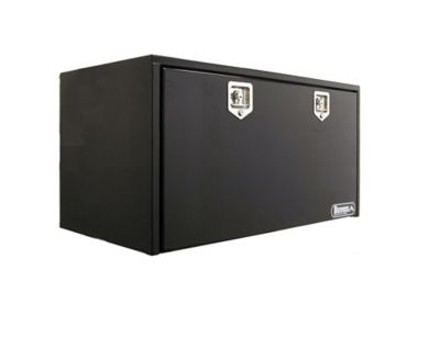 Buyers Products 24 in. x 24 in. x 60 in. Steel Underbody Truck Box, Black, Locking Compression Latch