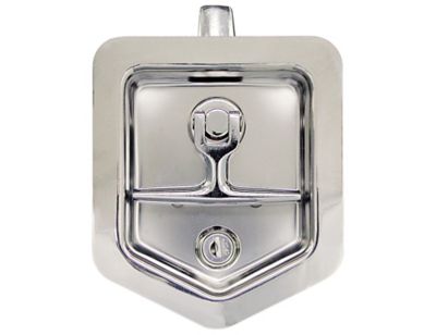 Image showing  Steel Underbody Truck Box with T-Handle Latch, 24 x 24 x 48in., White