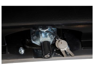 Image showing 6 th Buyers Products 24 x 24 x 60in. Steel Underbody Truck Box with Stainless Steel Door, Black