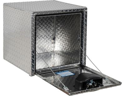 Image showing  Diamond Tread Aluminum Underbody Truck Box, 18 x 18 x 18in.