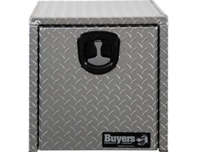 Image showing 6 th Buyers Products Diamond Tread Aluminum Underbody Truck Box, 18 x 18 x 18in.
