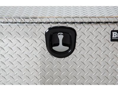 Image showing  Diamond Tread Aluminum Underbody Truck Box with Locking Compression Latch, 18 x 18 x 60in.