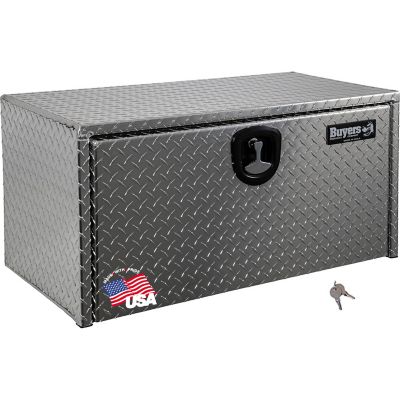 Buyers Products 20 in. x 20 in. x 36 in. Diamond Tread Aluminum Underbody Truck Box