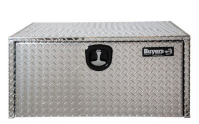 Image showing  Diamond Tread Aluminum Underbody Truck Box, 20 x 20 x 36in.