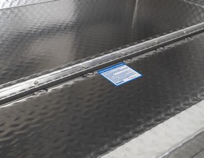 Image showing 5 th Buyers Products Diamond Tread Aluminum Underbody Truck Box, 18 x 24 x 48in.