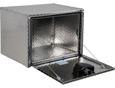 Image showing  Diamond Tread Aluminum Underbody Truck Box, 24 in. x 24 in. x 24 in.