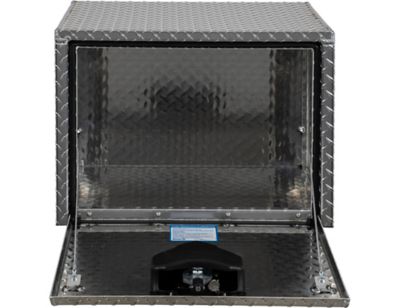 Image showing  Diamond Tread Aluminum Underbody Truck Box, 24 in. x 24 in. x 24 in.