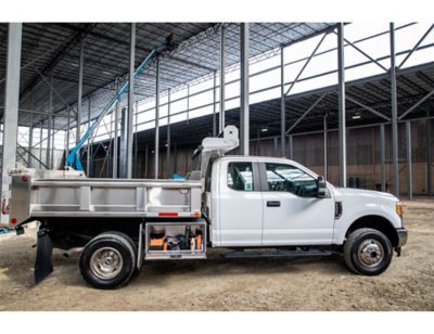 Image showing  Diamond Tread Aluminum Underbody Truck Box, 14 in. x 12 in. x 30 in.