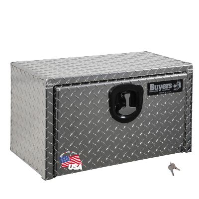 Buyers Products 14 in. x 16 in. x 24 in. Diamond Tread Aluminum Underbody Truck Box