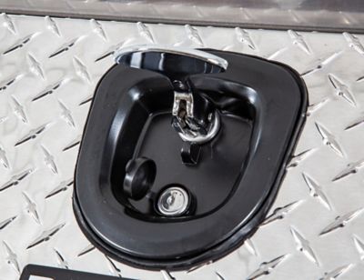 Image showing 5 th Buyers Products Heavy-Duty Diamond Tread Aluminum Step Tool Box, 24 in. x 28 in. x 30 in.