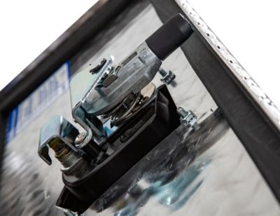 Image showing 6 th Buyers Products Heavy-Duty Diamond Tread Aluminum Step Tool Box, 24 in. x 28 in. x 30 in.